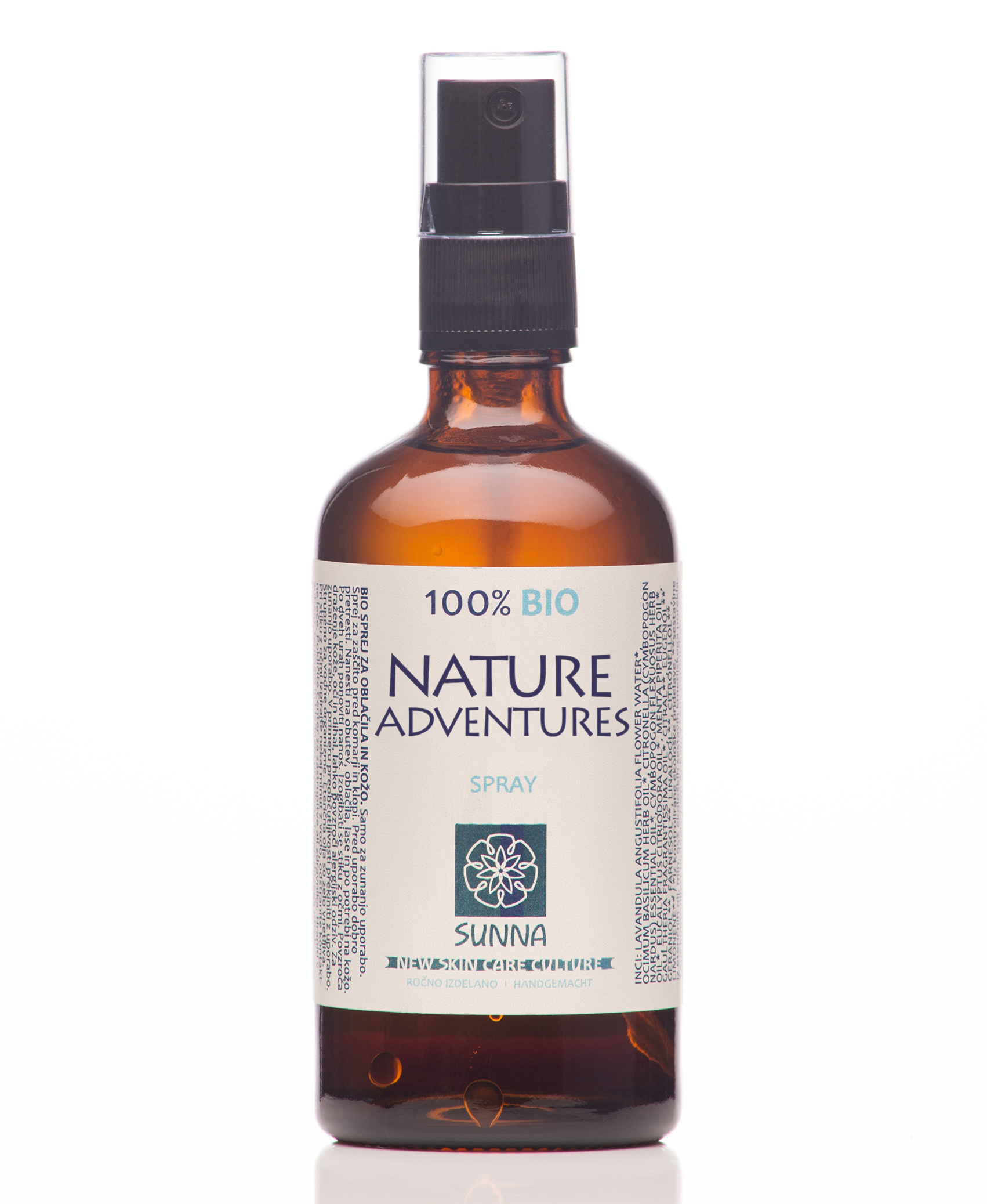 BIO PRŠILO ZA OBLAČILA IN OBUTEV NATURE ADVENTURES (PRŠILO PROTI INSEKTOM)